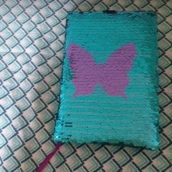 Other - Butterfly Sequin Notebook
